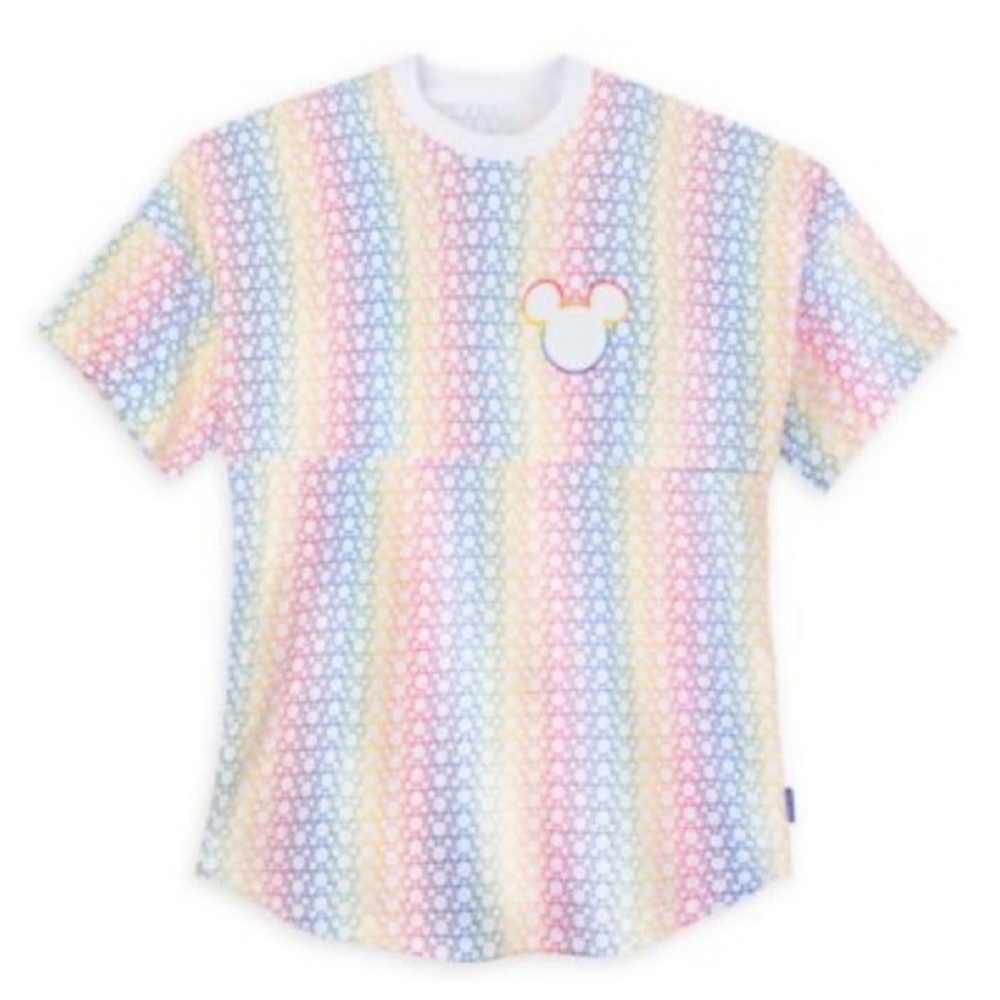 Disney Mickey Mouse Rainbow Collection Spirit Jersey Size Large